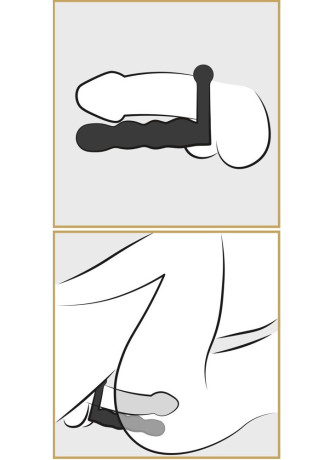 Posable Partner Double Penetrator